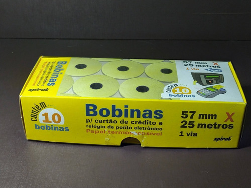 Imagem 2 de 6 de Bobina Termica Para Relogio De Ponto