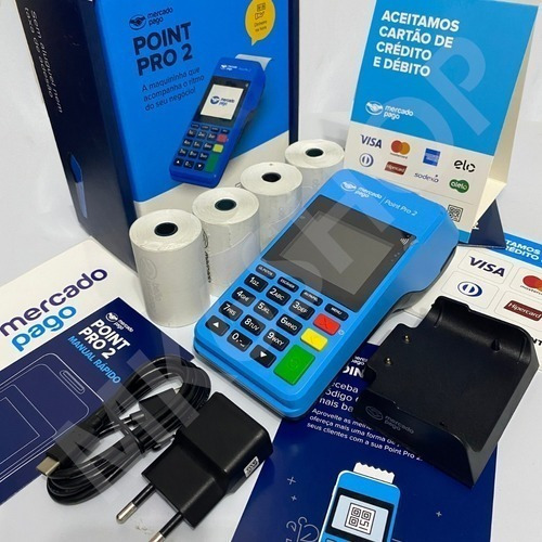 Imagem 5 de 5 de Máquina Maquininha Credito Debito Point Pro2 Melhor Modelo