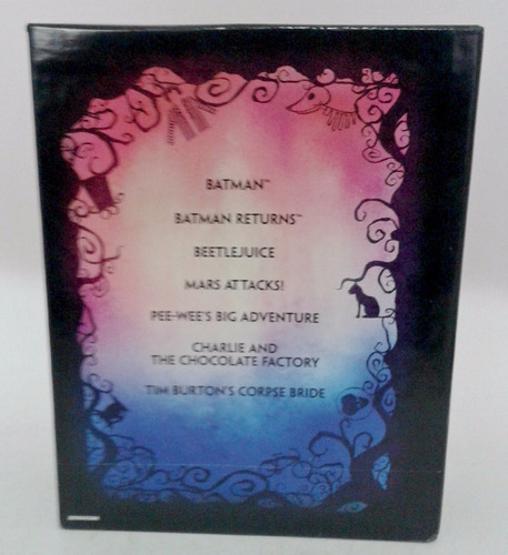 The Tim Burton Collection Blu-ray 7 Siete Discos Libro