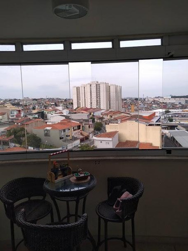 Apartamento Com 3 Dormitórios À Venda, 71 M² - Parque Jaçatuba - Santo André/sp - Ap63586