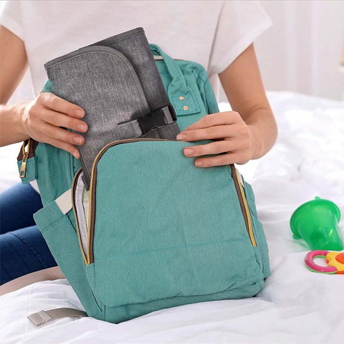 Trocador De Fraldas À Prova D'água Com Bolso Para Lenços