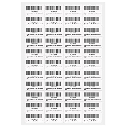 Etiquetas De Envío Fba, A4 (200 Hojas, 8800 Etiquetas)...