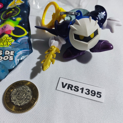 Vrs 1395 Llavero De ** Meta Knight ** Personaje De Kirby.