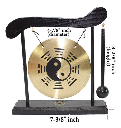 Mesa Zen Gong Taiji Símbolo Feng Shui Meditación Escritor...