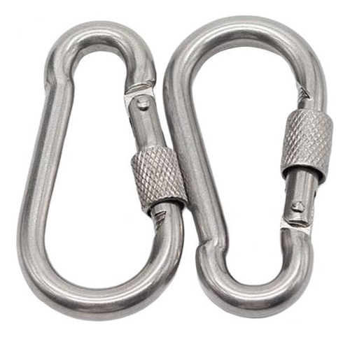 3 Clip De Llavero Con Hebilla En Forma De D Con 80x40x8mm