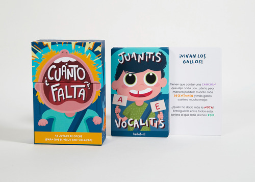 Hellofun ¿cuánto Falta? - Juego De Cartas 50 Juegos De Coche