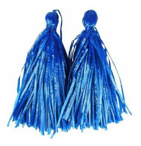 Rafia Decorativa Confetti 100 Gramos Colores A Color Azul Rey Azul Rey
