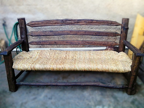 Imagen 5 de 6 de Juego De Muebles De Madera Recibo Sala Rusticos