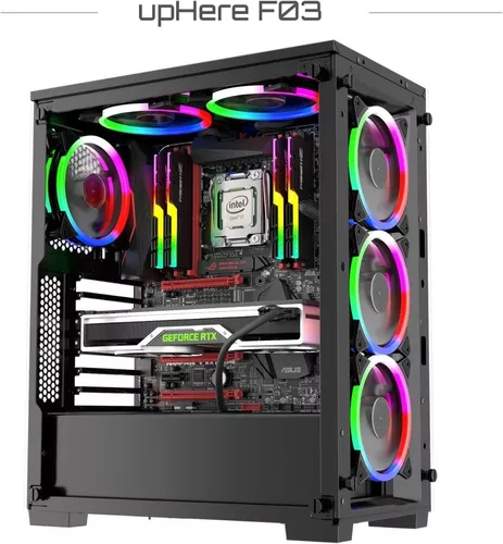 Fan Cooler 120mm Rgb Para Cpu Chasis Ventilador Pc Kit X 3 - $ 104.900