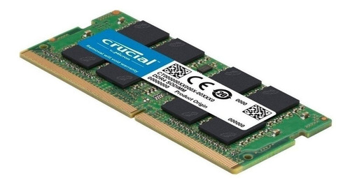 Memoria Ram Color Verde 8gb 1 Crucial Ct8g4sfs8266