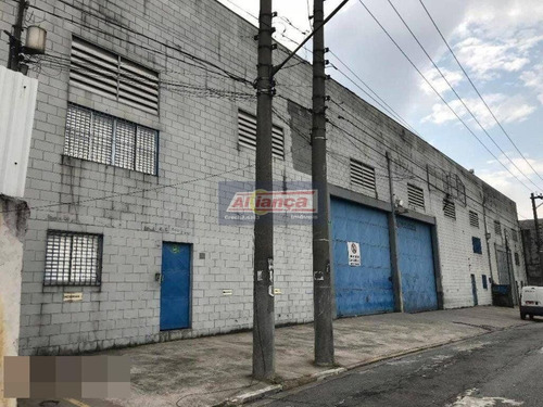 Galpão Para Alugar, 551 M² - Vila Hermínia - Guarulhos/sp - Ai12773