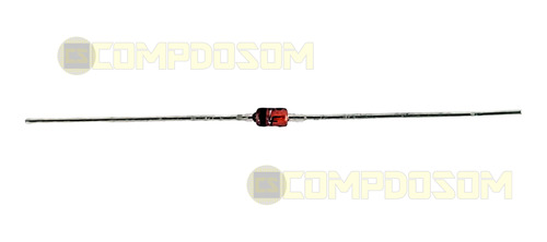 Kit 4 Diodo Zener 15v 1n4744 In4744 1w Dip Pth Original