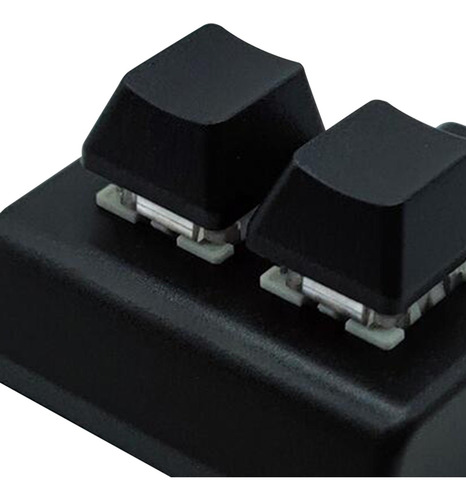Teclado Usb Para Jogos De 2 Teclas, Teclado De Pc Com Preto