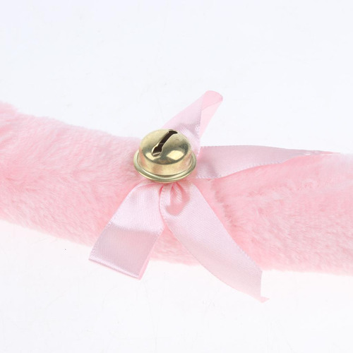 Set De Accesorios De Cosplay Gato Guantes Oreja Rosado