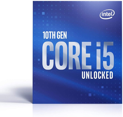Imagen 5 de 5 de Procesador gamer Intel Core i5-10600K BX8070110600K de 6 núcleos y 4.8GHz de frecuencia con gráfica integrada