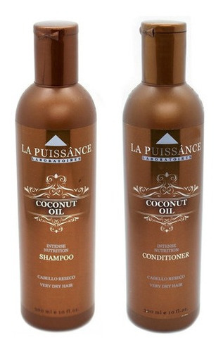 La Puissance Kit Coconut Oil Shampoo + Acondicionador 6c