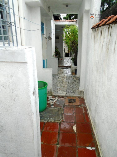 Casa Com 1 Dormitório Para Alugar, 45 M² Por R$ 750/mês - Parque Novo Oratório - Santo André/sp - Ca0271
