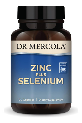 Zinc Más Selenio Dr. Mercola 90 Cápsulas