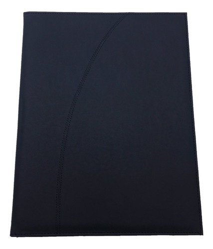 Porta-títulos universitários costurados 32x42 cm, várias cores, cor azul