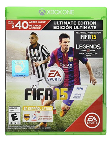 Fifa 15 Ultimate Edition Xbox One Fisico Nuevo