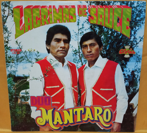 O Duo Mantaro Lp Lagrimas De Sauce Huancayo Ricewithduck