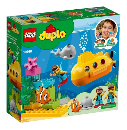 Lego Duplo Fichas Grandes El Submarino 10910