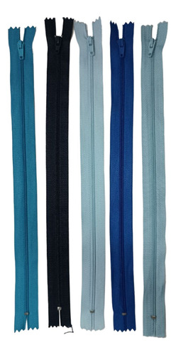 Cierre Nylon 30cm Colores Surtidos Pack X 100