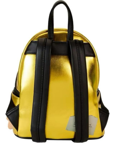 Coraline Ojos De Boton/ Mochila Loungefly/ Diseño Cute Amarillo Coraline