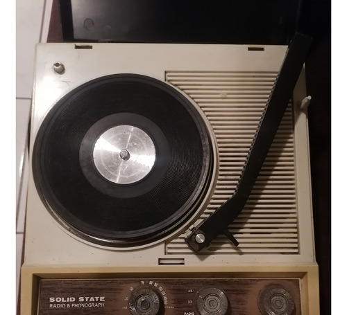 Se Vende Tocadiscos, Consola Antigua Para Colección. Vhcf