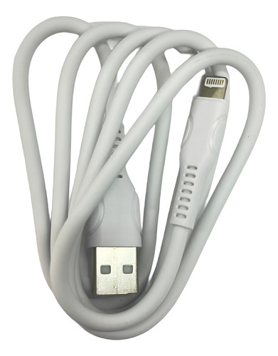 Cable Para Iphone Carga Rápida 10 Piezas Usb A Lightning 5a Blanco