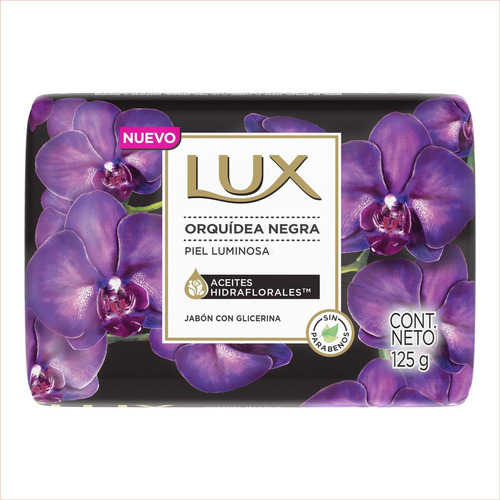 Lux - Jabon Barra - Orquidea Negra - 125 Grs - D**