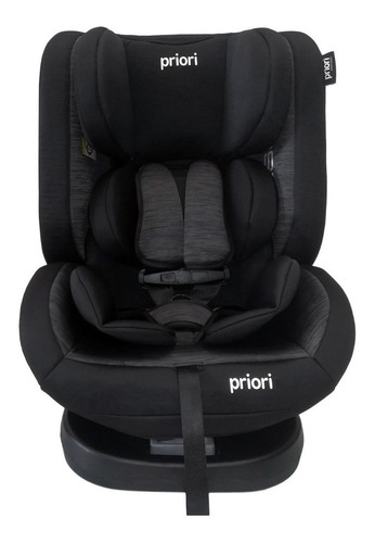 Silla de bebé para carro Priori First 360° negro y gris
