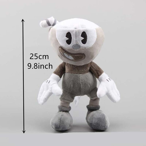 4 Unids/set 25cm Cuphead Figura De Peluche Juguetes De Muñec