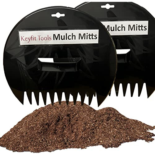 Mulch Mitts Mulch Scoops Spreader Hand Shovel Forks Glo...