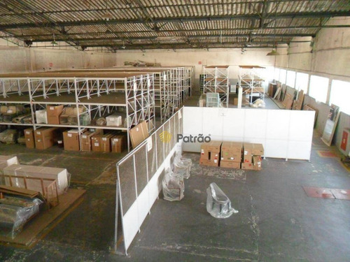 Galpão Para Alugar, 1220 M² Por R$ 19.800,00/mês - Planalto - São Bernardo Do Campo/sp - Ga0237