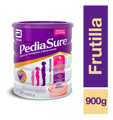 Suplemento Polvo Sabor Fresa Pediasure 400 Gr