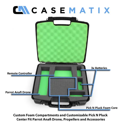 Casematix Quadcopter - Funda Compatible Con Parrot Anafi 4k.