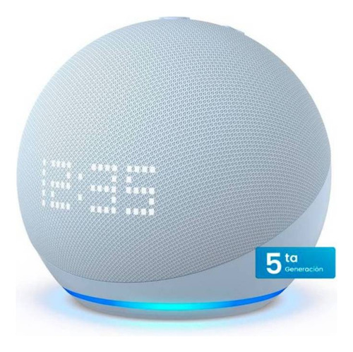 Echo Dot 5 Con Reloj Led