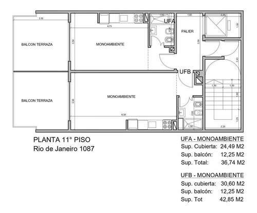 Imagen 3 de 7 de Venta Monoambientes Caballito/pque. Centenario