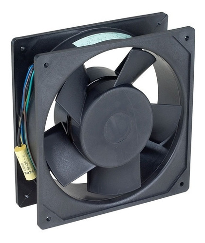 Mini Ventilador Axial E14 Nylon Para Máquinas 162x162x55 Mm