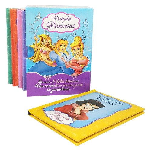 Virtudes de Princesas, de Marques, Cristina. Editorial Todolivro Distribuidora Ltda., capa dura em português, 2019