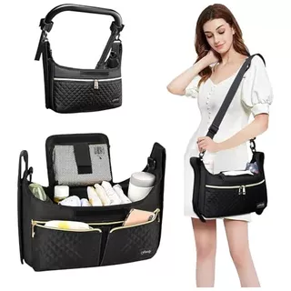 Universal Stroller Organize With Insulated Cup Holder ,...