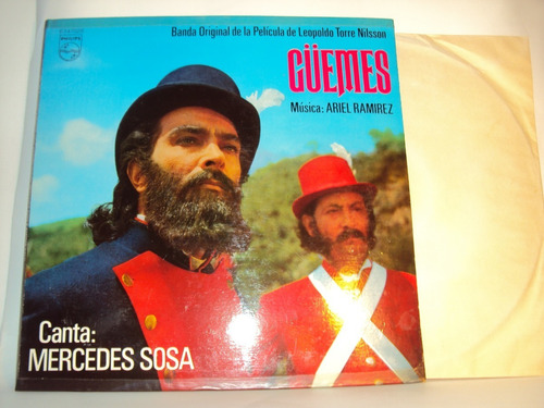 Vinilo Lp 116 Guemes Ariel Ramirez Canta Mercedes Sosa