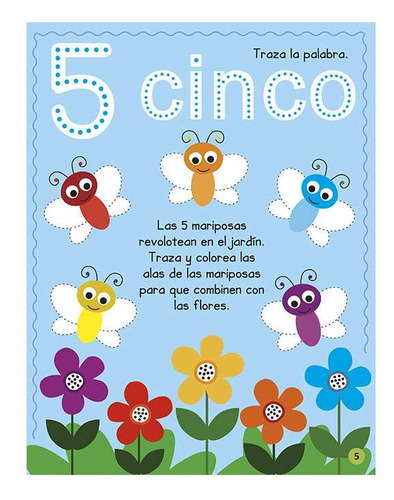 Libro Pasta Dura 123 Mi Libro De Actividades Con Stickers