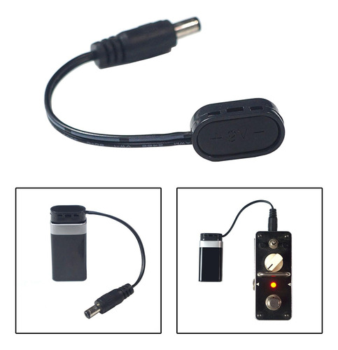 3 Adaptador De 9 Voltios Para Guitarra, Guitarras