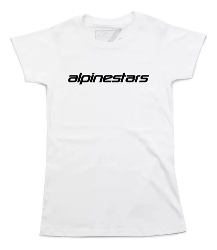 Remera Mujer Alpinestars - Womens Wordmark Tee - Teo Motos 