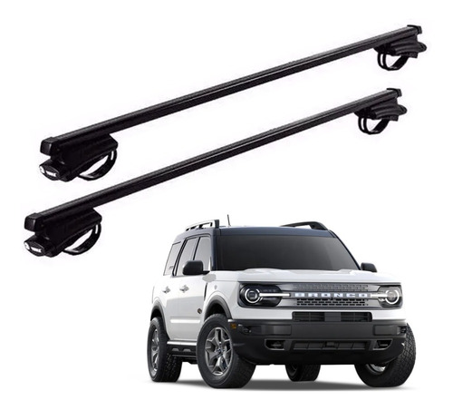 Rack Bagageiro De Teto Ford Bronco Sport 4x4 Thule Squarebar