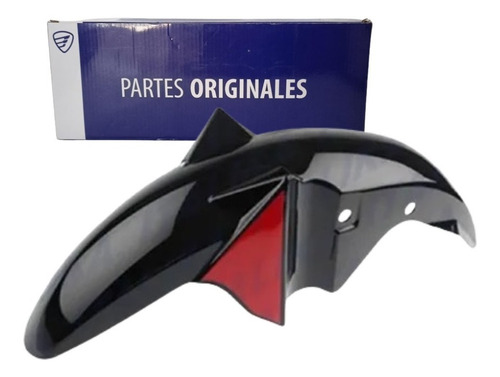 Salpicadera Negro/rojo Original Italika 125z(f16010224)