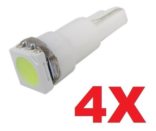 Atacado 4x Lâmpadas Led 5050! T5 Pingo Painel Mosquito 12v.