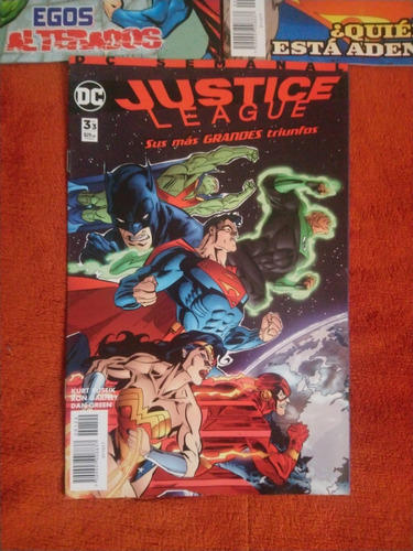 Justice League Sus Grandes Triunfos 3 Comics Dc En Español
